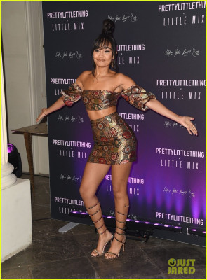 PrettyLittleThing x Little Mix Collection Launch in Banbury, UK 11/06/2019