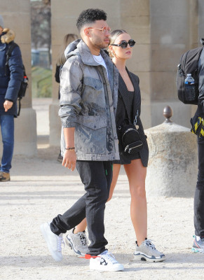 Little Mix - Perrie Edwards at Off-White Fashion Show PFW 01/16/2019