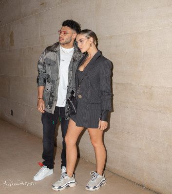 Little Mix - Perrie Edwards at Off-White Fashion Show PFW 01/16/2019