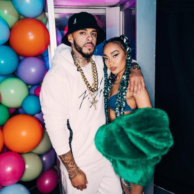 Little Mix - Leigh-Anne Pinnock at Leigh And Andres Block Party 12/31/2018