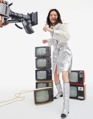 Лю Вэнь  InStyle China September 2017