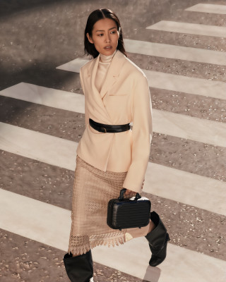 Liu Wen for Rimowa FW 2024 by Louise & Maria Thornfeldt