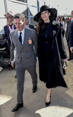 Liv Tyler - at Cheltenham festival on ladies day 2017