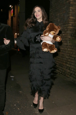 LIV TYLER Night Out in London 02/21/2017