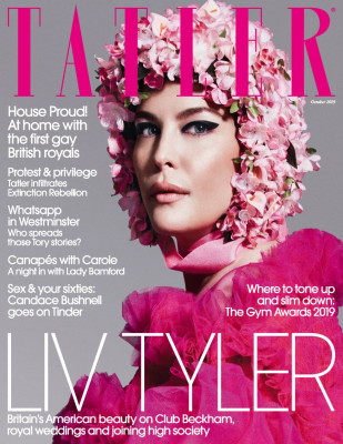 LIV TYLER in Tatler Magazine, UK October 2019