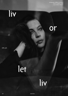 Liv Tyler - Oyster Magazine 
