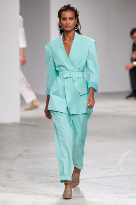 Liya Kebede - Agnona Spring/Summer 2020 Fashion Show in Milan