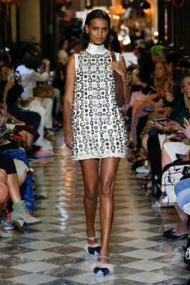Liya kebede - Miu Miu Resort 2019 Fashion Show in Paris