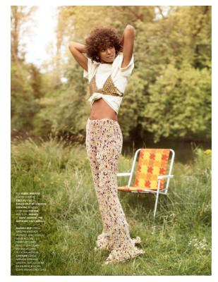 Liya Kebede ~ Elle  FR aug 2022 