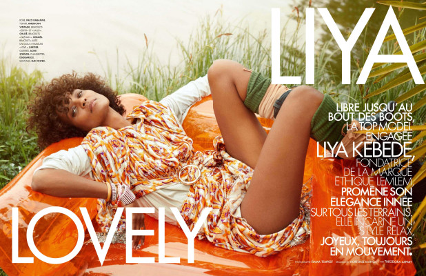 Liya Kebede ~ Elle  FR aug 2022 