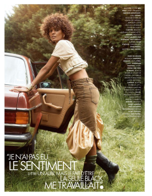 Liya Kebede ~ Elle  FR aug 2022 