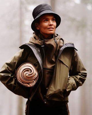 Liya Kebede for Loro Piana by Alasdair McLellan