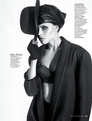 Lonneke Engel ~ Elle Italia September 2009 by Cédric Buchet