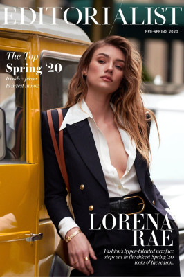 LORENA RAE in Editoralist Magazine, Pre-spring 2020