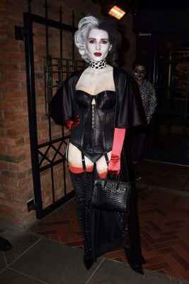 Lottie Moss at Halloween Party in London