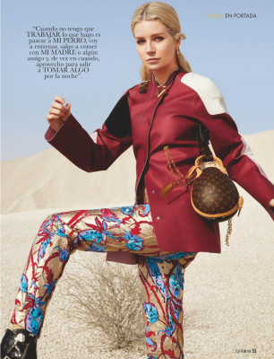 Lottie Moss – Hola! Fashion Magazine April 2019 Issue
