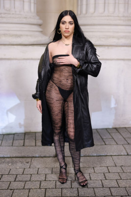 Lourdes Leon – at YSL Menswear F/W 25/26 Show at PFW