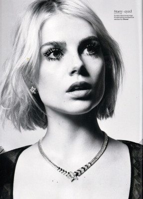 Lucy Boynton – Vanity Fair On Jewellery August 2019 Issue