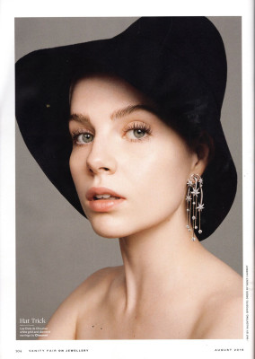 Lucy Boynton – Vanity Fair On Jewellery August 2019 Issue