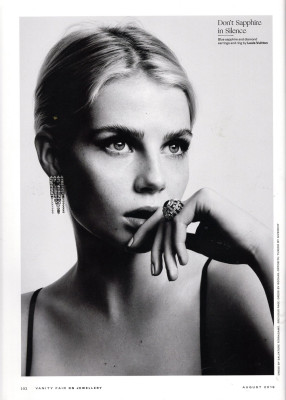 Lucy Boynton – Vanity Fair On Jewellery August 2019 Issue