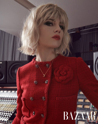 Lucy Boynton for Harper’s Bazaar Magazine Taiwan June 2024