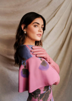 Lucy Hale by Cibelle Levi for Nylon at Altuzarra Show at NYFW 09/11/2023