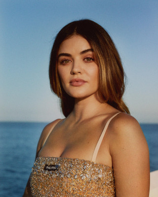 Lucy Hale - Miu Miu Summer Club Beach Party in Malibu 07/26/2023