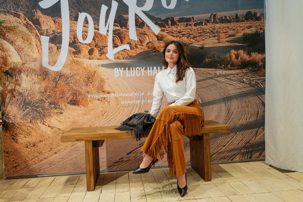 Lucy Hale - Max Mara JoyRoad Collection celebration in Milan, February 21, 2024