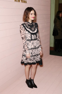 Lucy Hale - Kate Spade Fashion Show in NYC