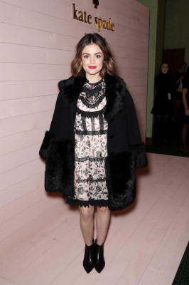 Lucy Hale - Kate Spade Fashion Show in NYC