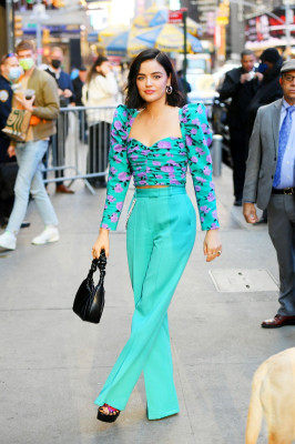 Lucy Hale-Good Morning America in New York