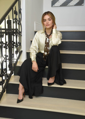 Lucy Hale-LilySilk Spring 2022