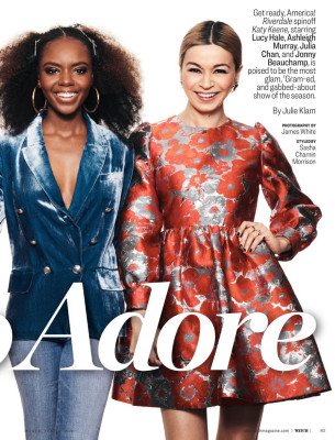 LUCY HALE, ASHLEIGH MURRAY, JULIA CHAN and Jonny Beauchamp in Watch! Magazine, M