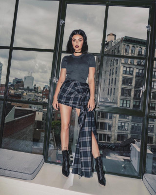 LUCY HALE at a Photoshoot in New York, September 2019