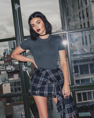 LUCY HALE at a Photoshoot in New York, September 2019
