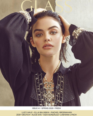 LUCY HALE for Glass Magazine, Spring 2020
