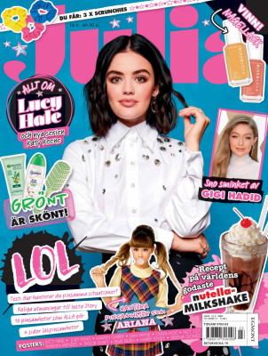 LUCY HALE in Julia Magazine, May 2020