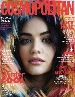 Lucy Hale-Cosmopolitan Magazine, Romania February 2022