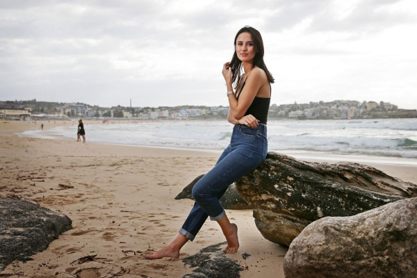 LUCY WATSON on the Set of a Photoshoot in Sydney 02/19/2017