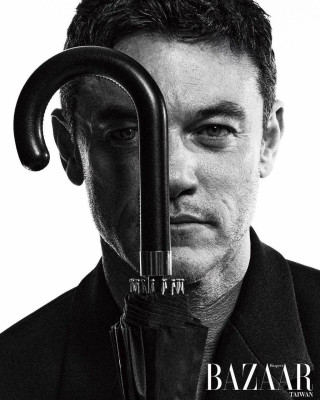 Luke Evans for Harper&#039;s BAZAR oct 2023