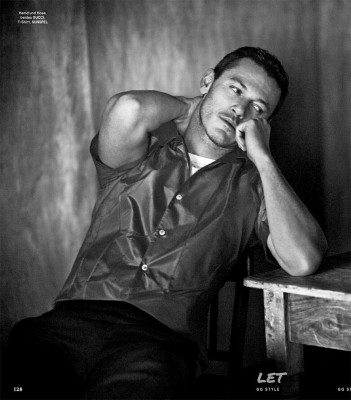 Luke Evans-GQ Style/HARRODS MAN 2017