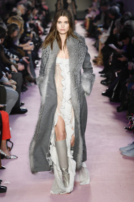 Luna Bijl - Blumarine Fall/Winter 2018 Fashion Show in Milan