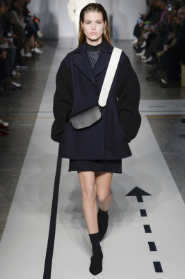 Luna Bijl - SportmaxAutumn/Winter 2018 Fashion Show in Milan