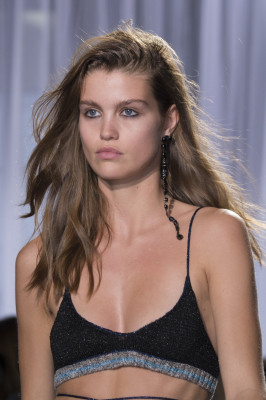Luna Bijl - Zadig &amp; Voltaire Spring/Summer 2018 Fashion Show in New York