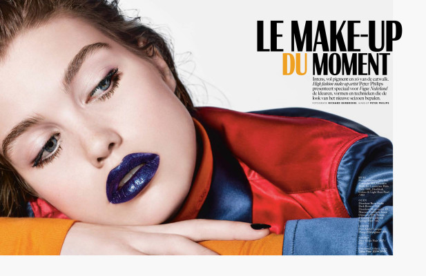 Luna Bijl - photoshoot for Vogue Netherlands, by Richard Burbridge