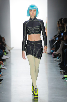 Luna Bijl - Jeremy Scott Autumn/Winter 2018 Fashion Show in New York