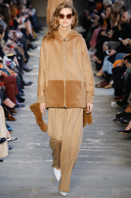 Luna Bijl - Max Mara Fall/Winter 2017 Fashion Show in Milan