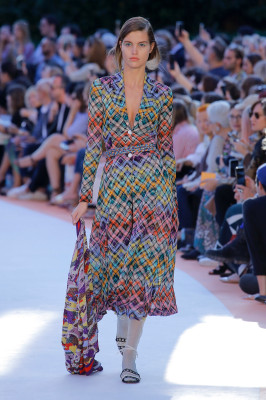 Luna Bijl - Missoni Spring/Summer 2018 Fashion Show in Milan