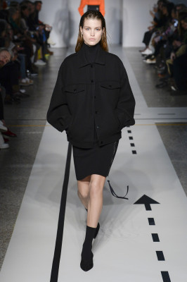 Luna Bijl - SPORTMAX fashion show in Milan
