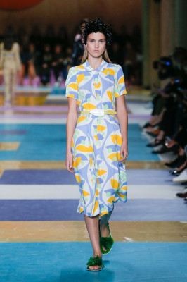 Luna Bijl - Miu Miu Spring/Summer 2018 Fashion Show in Milan